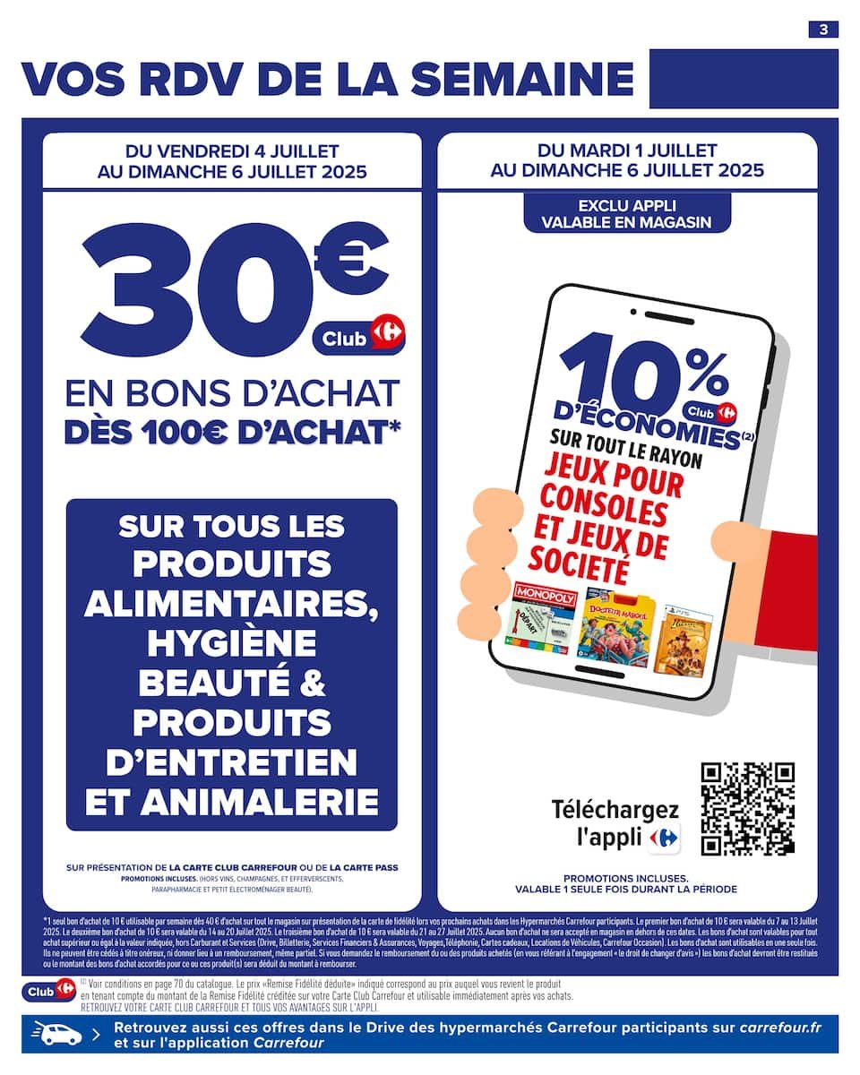 Carrefour Prospectus 🎉 | Offres Spéciales du 1er au 14 Juillet 🇫🇷🔥