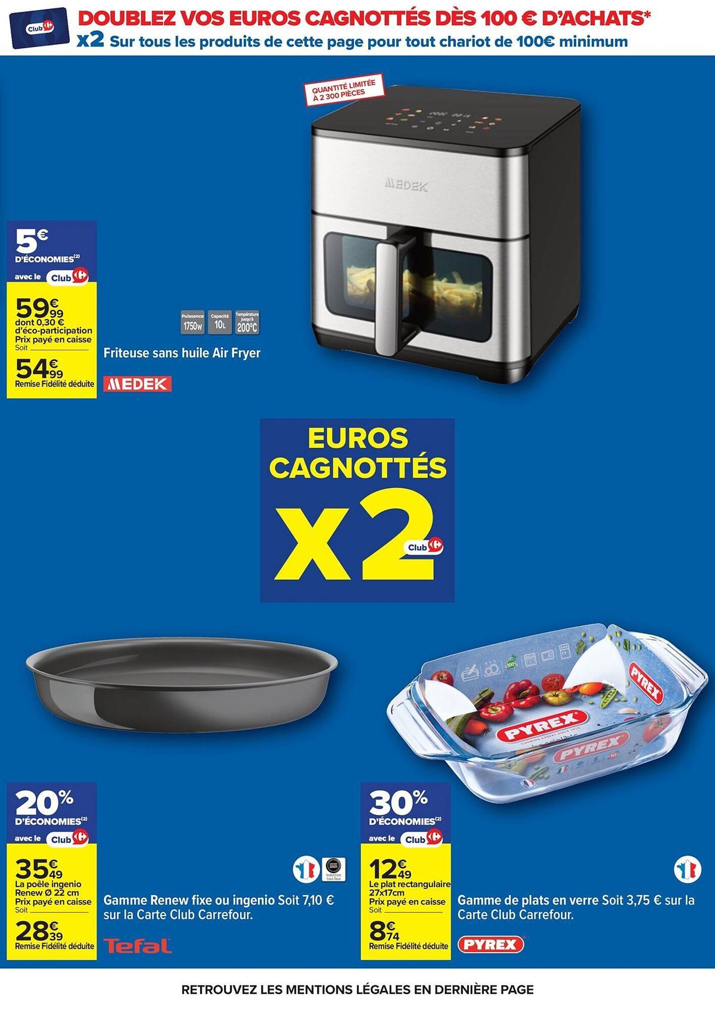 💳 Catalogue X2 – Doublez Vos Euros Cagnottés dès 100€ d’Achat