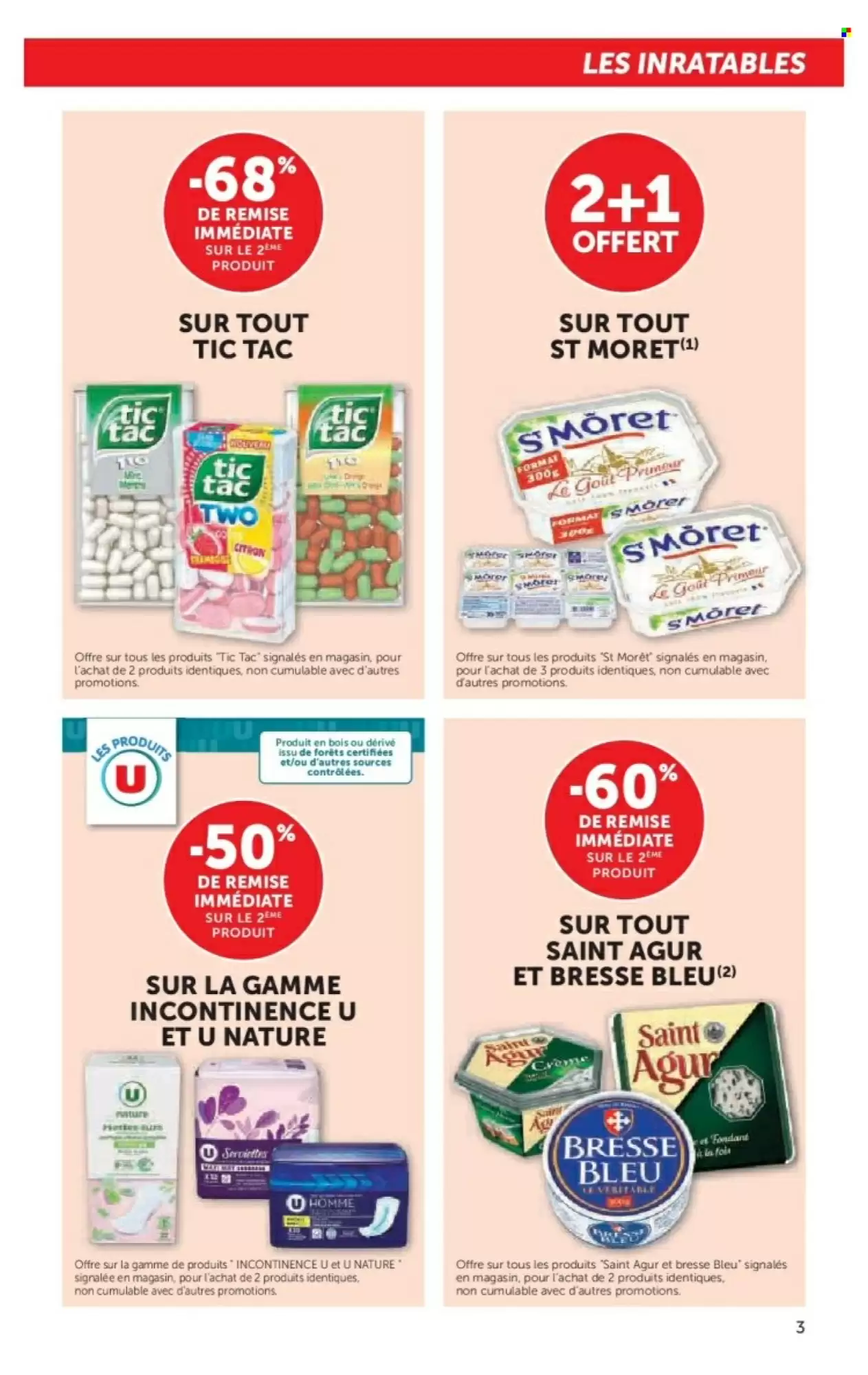 🧀 Promo Super U du 17 février au 1er mars 2026 : fromage tartiflette Ermitage & jambon cuit en réduction