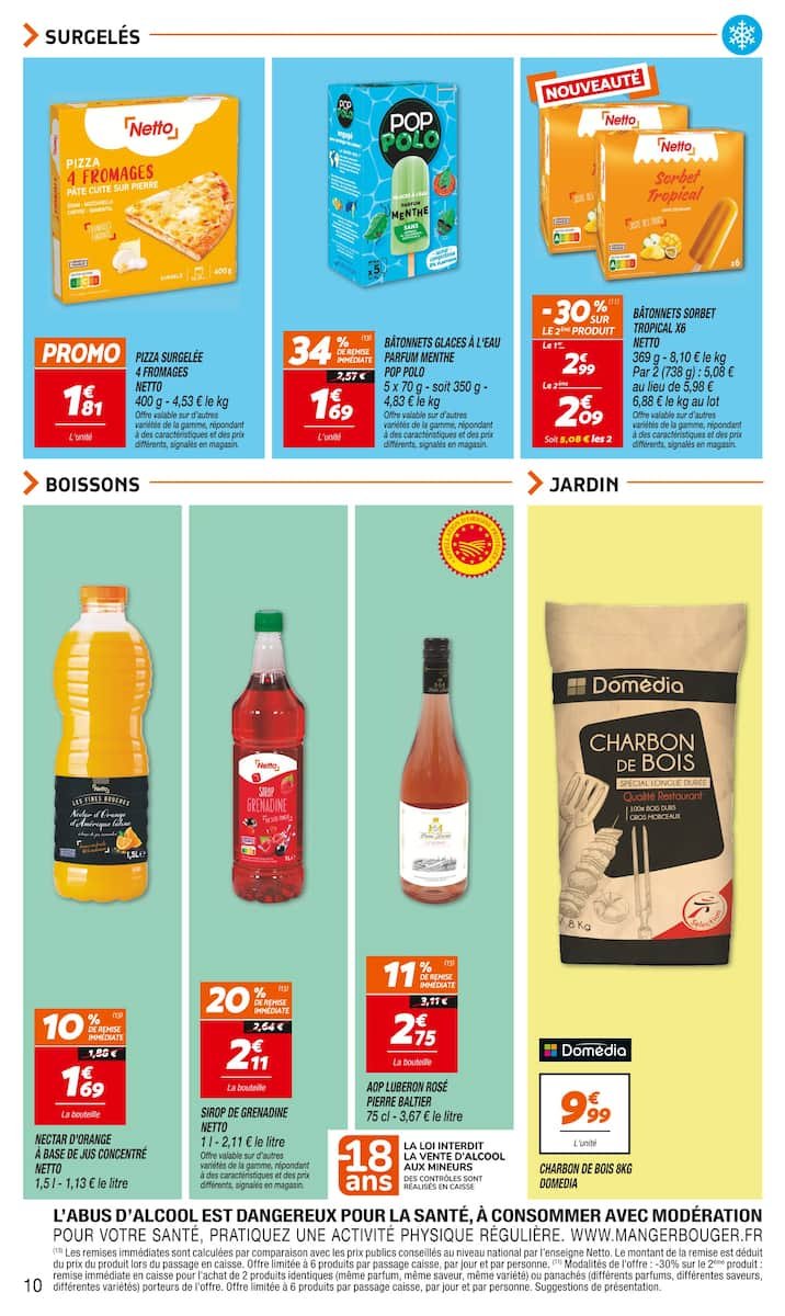 Netto 📅 Rendez-vous PRIXBAS 💸 | Offres chocs à saisir !