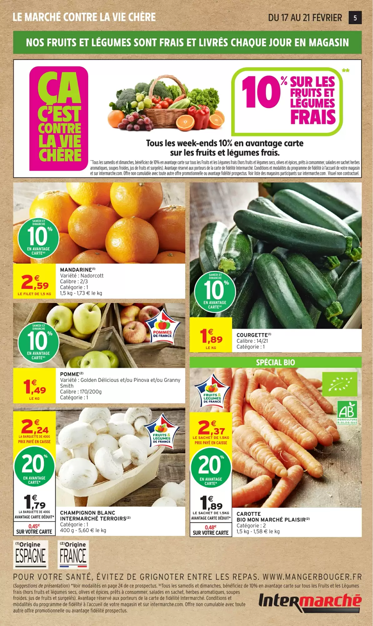 🧽Intermarché : 80% carte sur entretien + 50% remboursés