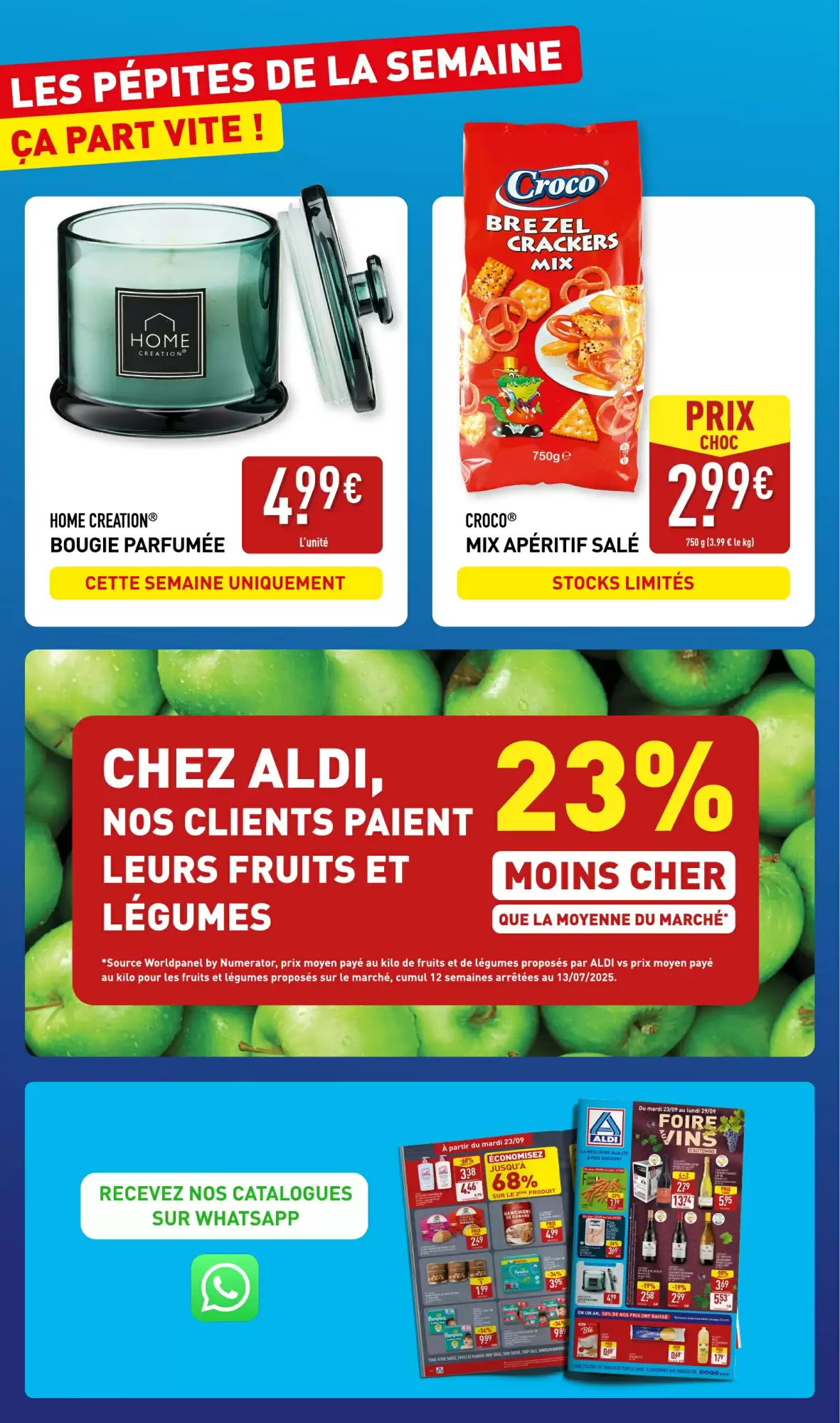 🛒 ALDI Catalogue du 24 au 28 Septembre – Offres à saisir!