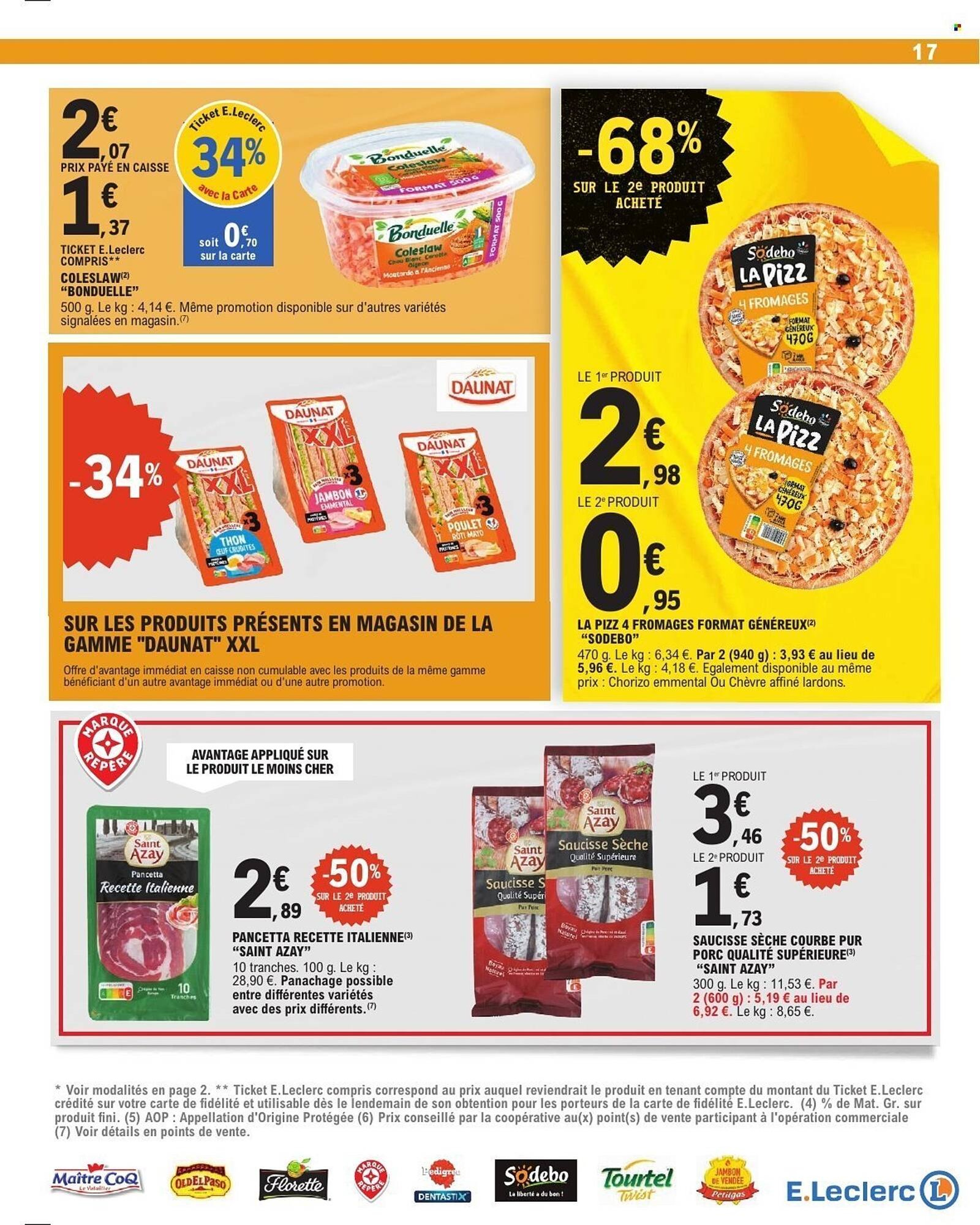 🐟 E.Leclerc Prospectus – 2+1 Offert Colins MSC