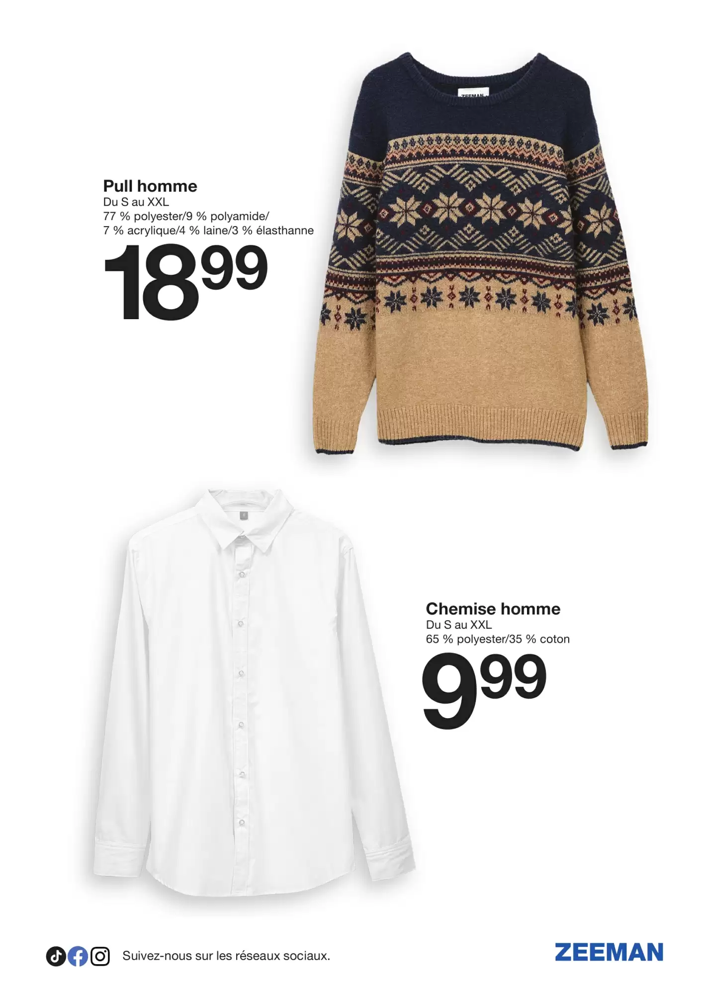 👗Zeeman Catalogue 🎉 Tenues de Fête & Déco à Petits Prix