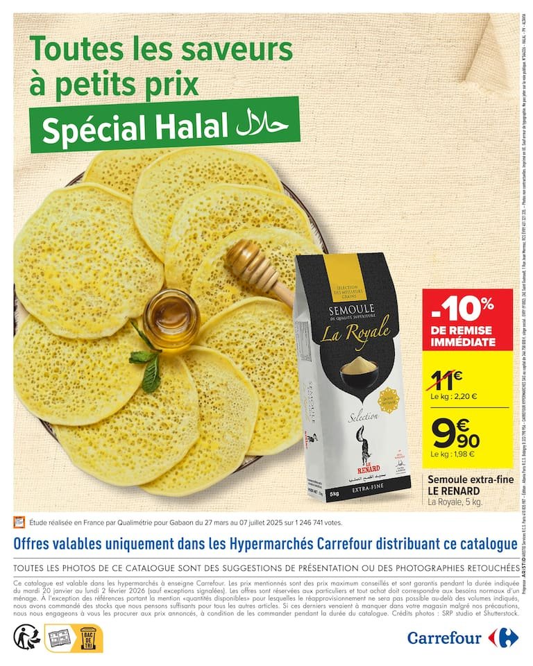🍗Carrefour Halal : promos Isla Délice – jusqu’à -30%