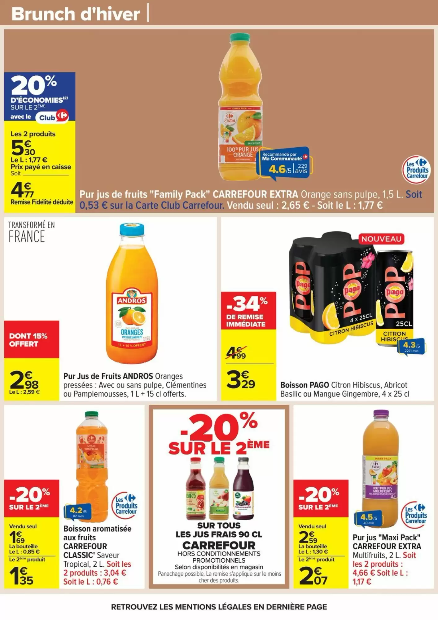 🎁 Carrefour : Catalogue du 23/12 au 05/01 — Offres fêtes