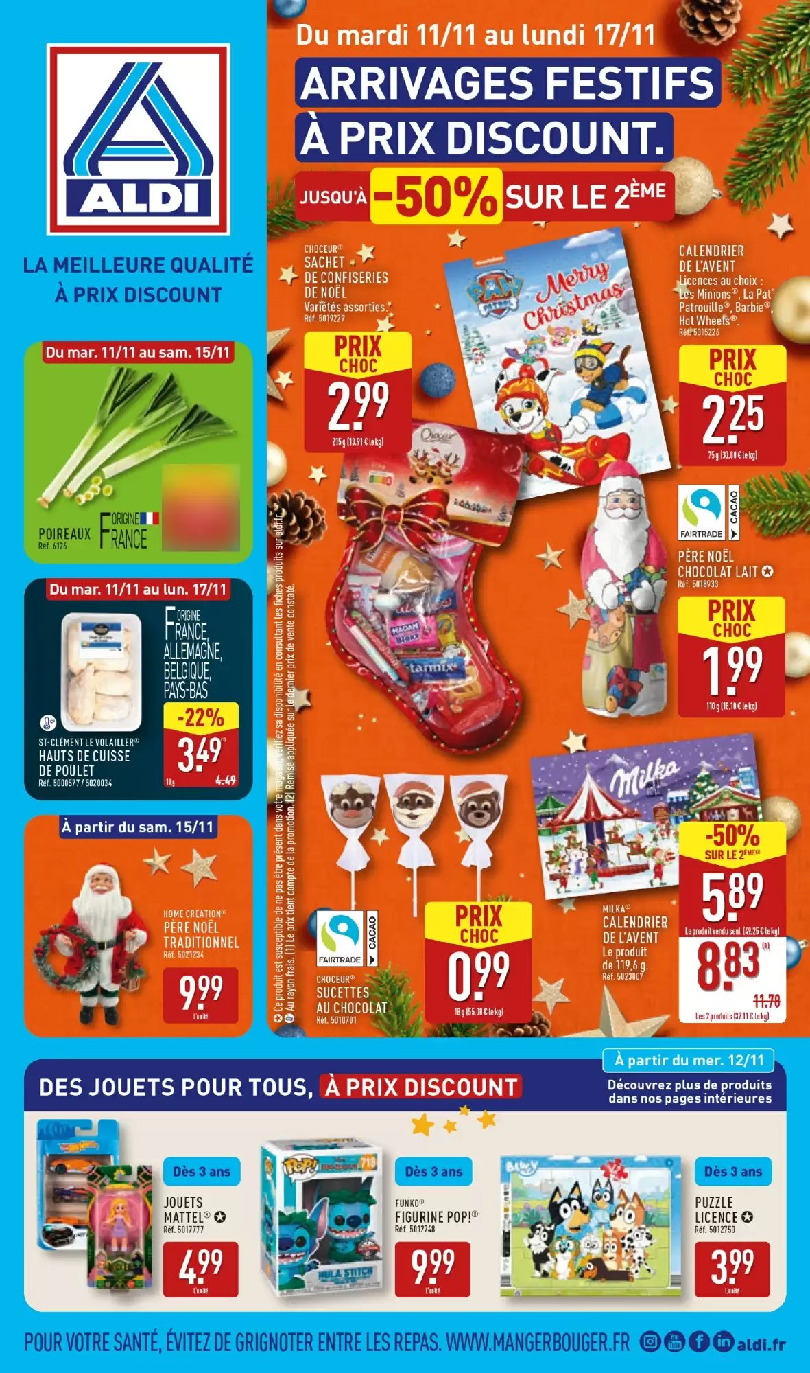 📖Aldi Arrivages Festifs 🎁 Jusqu’à -50% sur le 2ᵉ