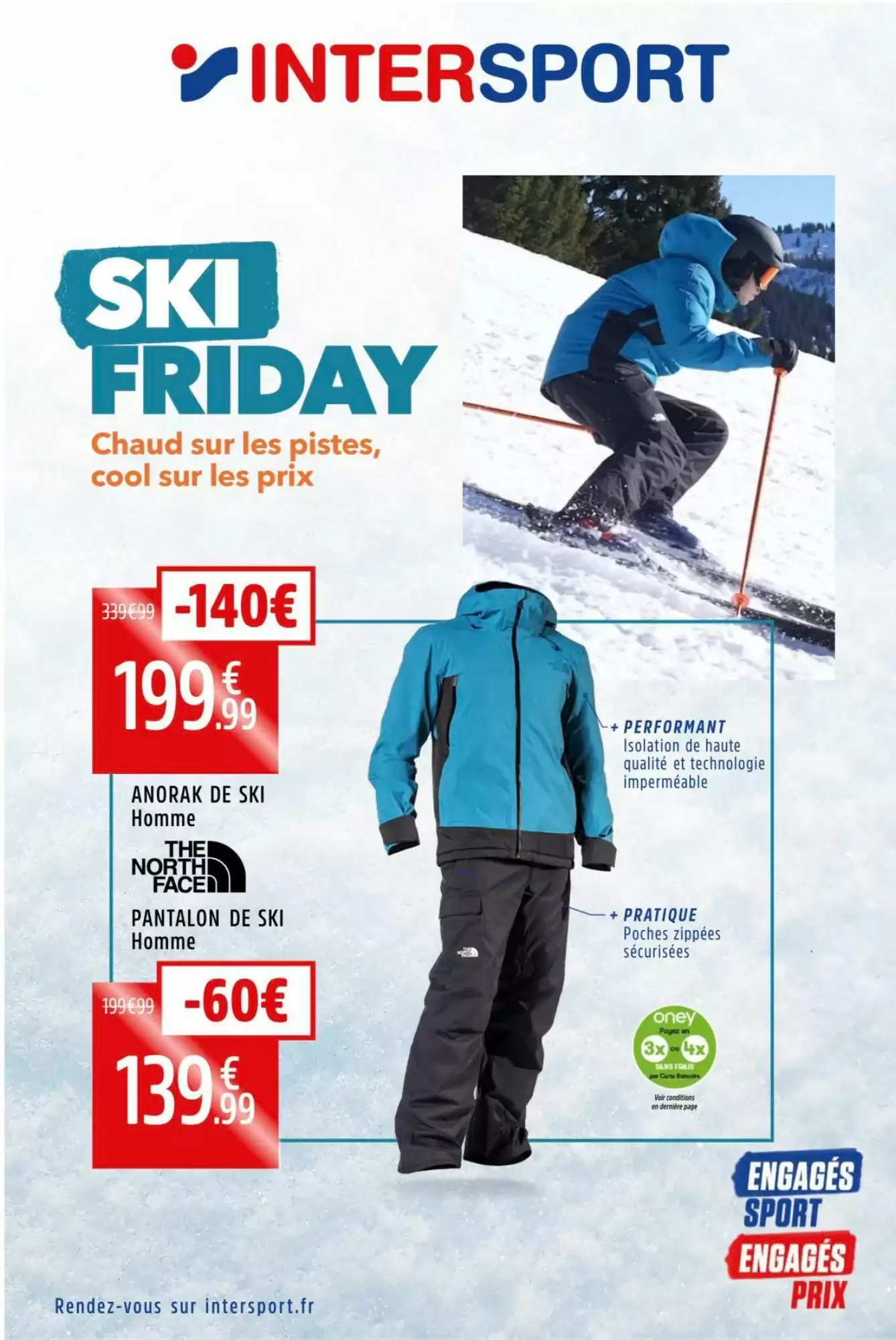 ❄️Intersport Catalogue -Ski Friday  Chaud sur les Pistes, Cool 🔥 Prix