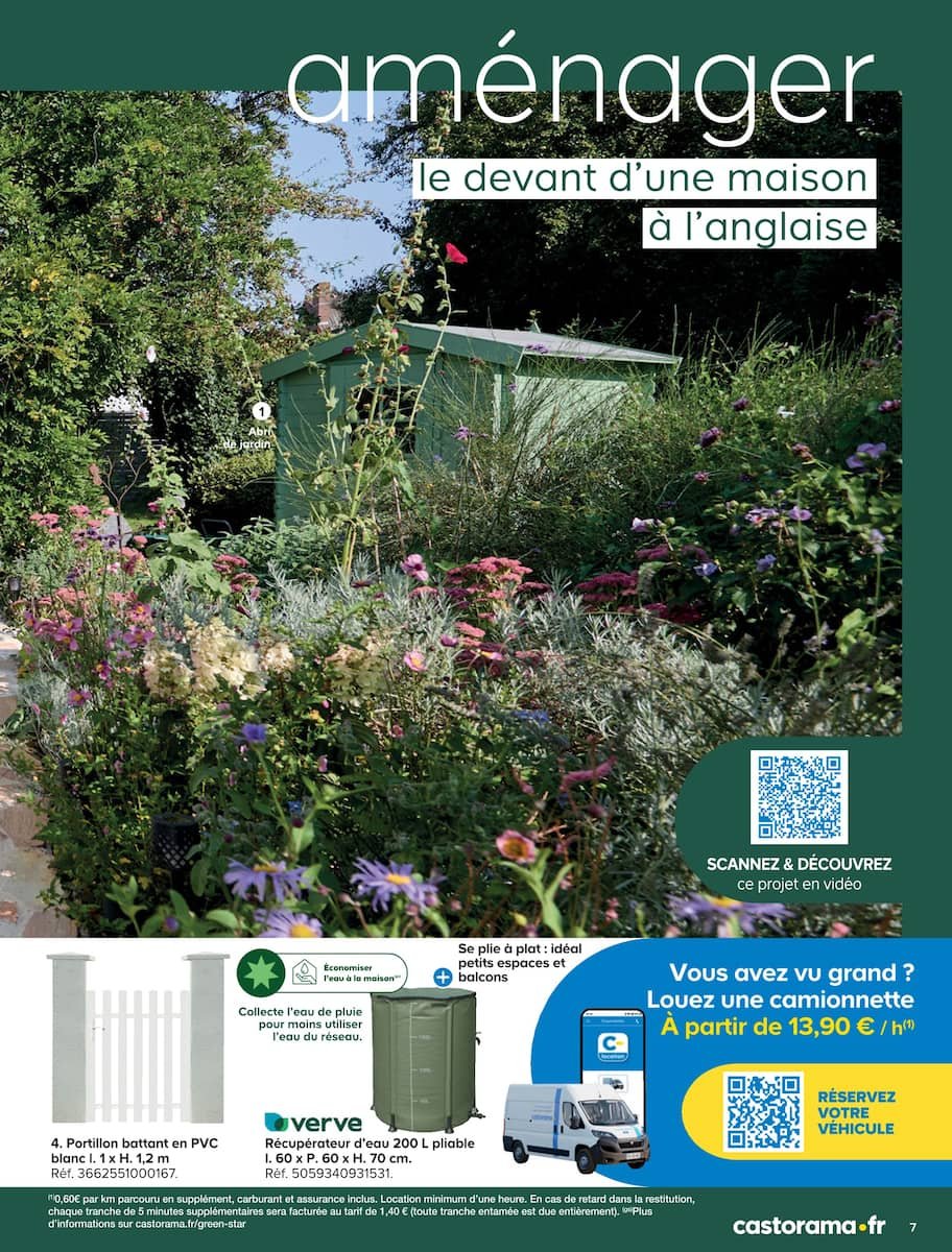 Castorama Jardin 2025 🌻 | Inspirez vos extérieurs