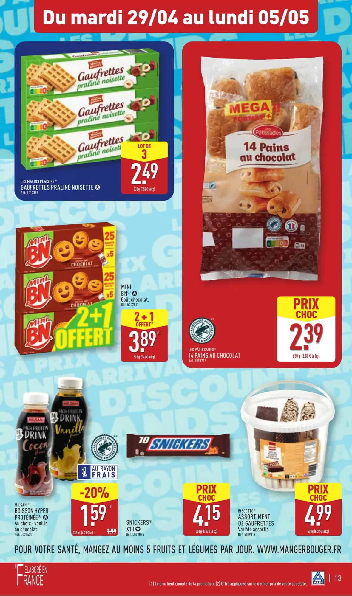 Aldi Catalogues du 29.04 au 05.05 - Grands Arrivages à Prix Discount! 🛒✨