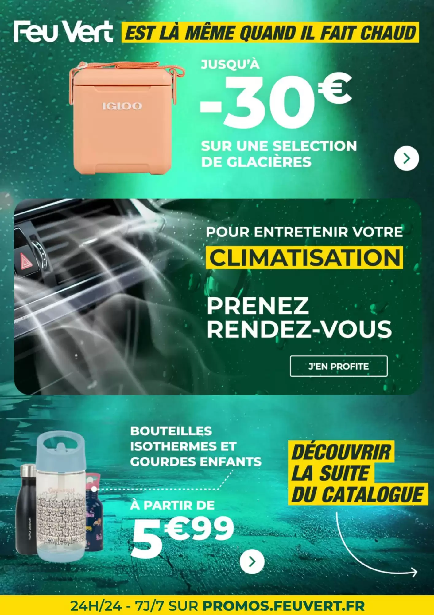 🛞 Promo Feu Vert 🔥 -30% sur le 2ᵉ pneu!