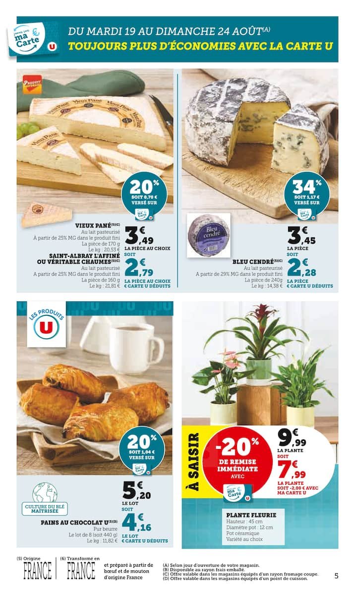 🛒 U Express Prospectus | Quinzaine des Prix – Jusqu’à -60%