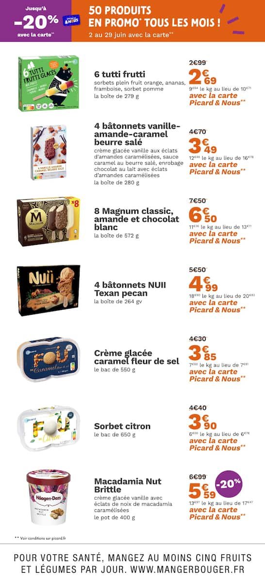❄️ Les Jours Picard & Nous – Vos Offres Surgelées Préférées ! 🛒