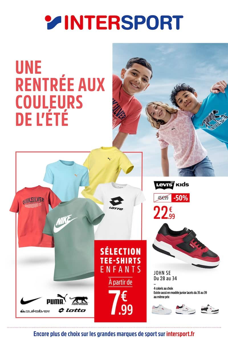 INTERSPORT 🎽 Rentrée colorée 🌈 | Style & énergie d’été ☀️