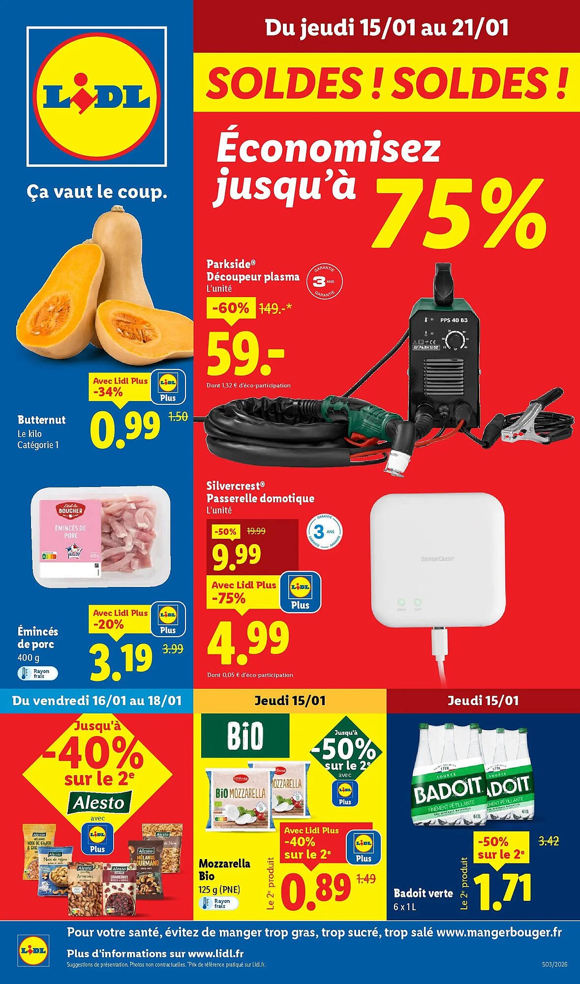 🛒 Lidl Catalogue Soldes – Jusqu’à 75% d’économies