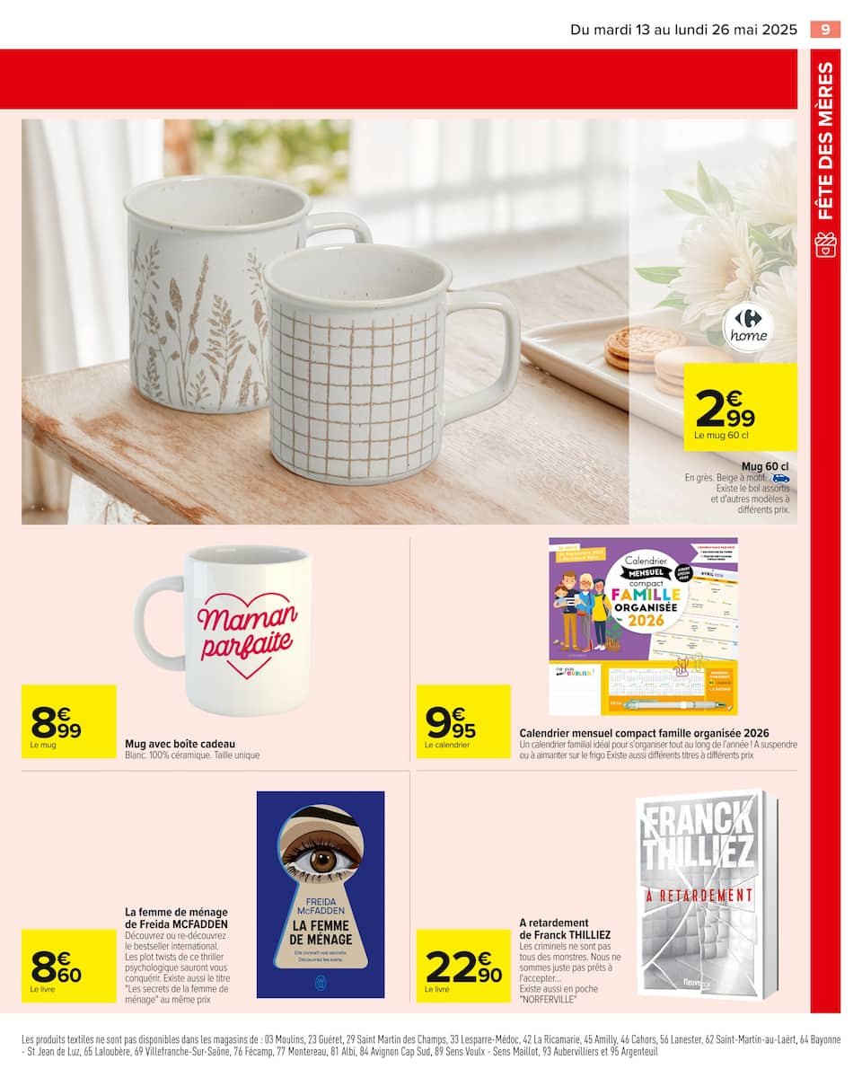 🌸Carrefour Catalogues :💖 Spécial Fête des Mères : Offres incontournables chez Carrefour ! 🎁✨