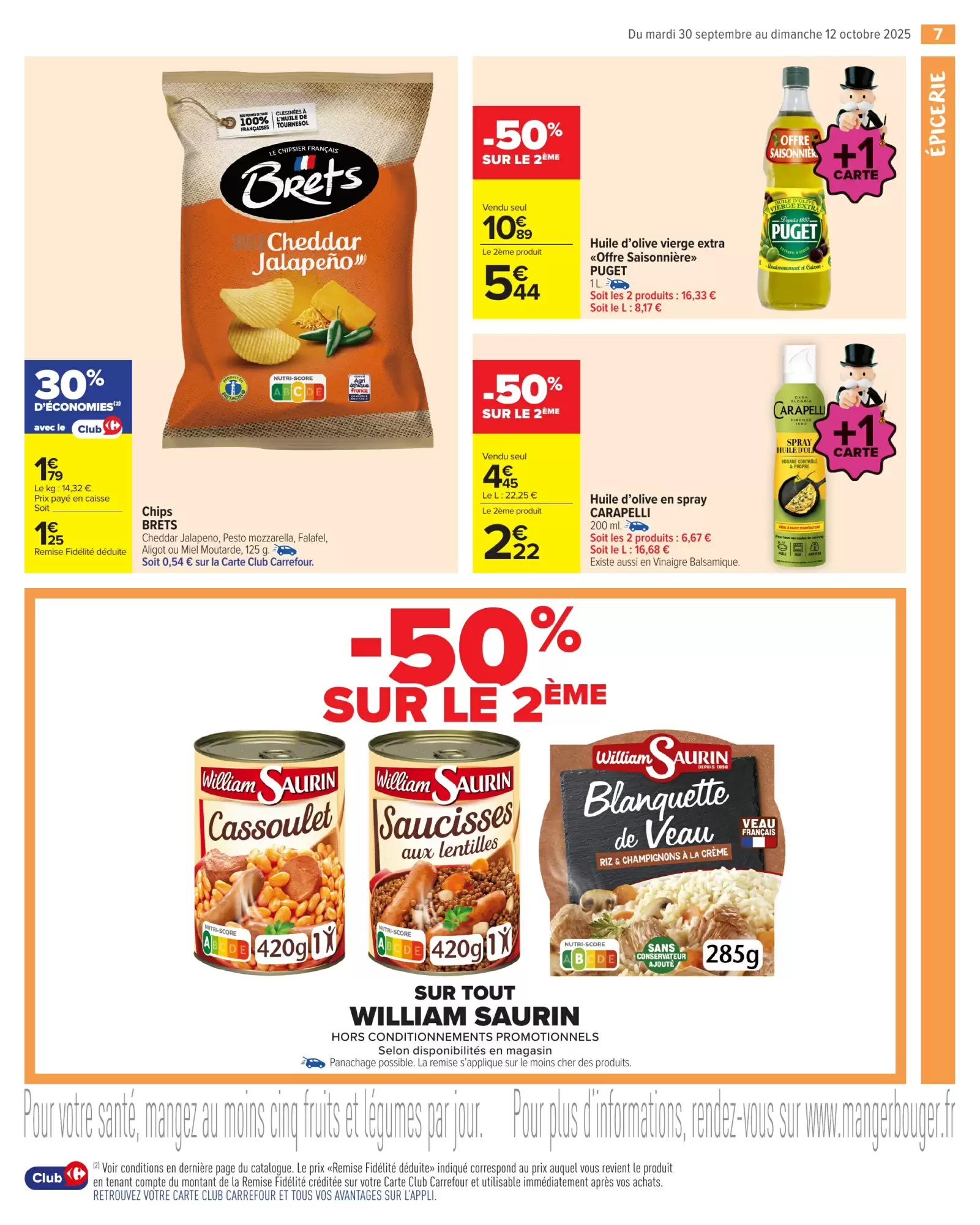 🔥Carrefour Market-50% Club Sodebo dès 15€ d’achat 🛍️