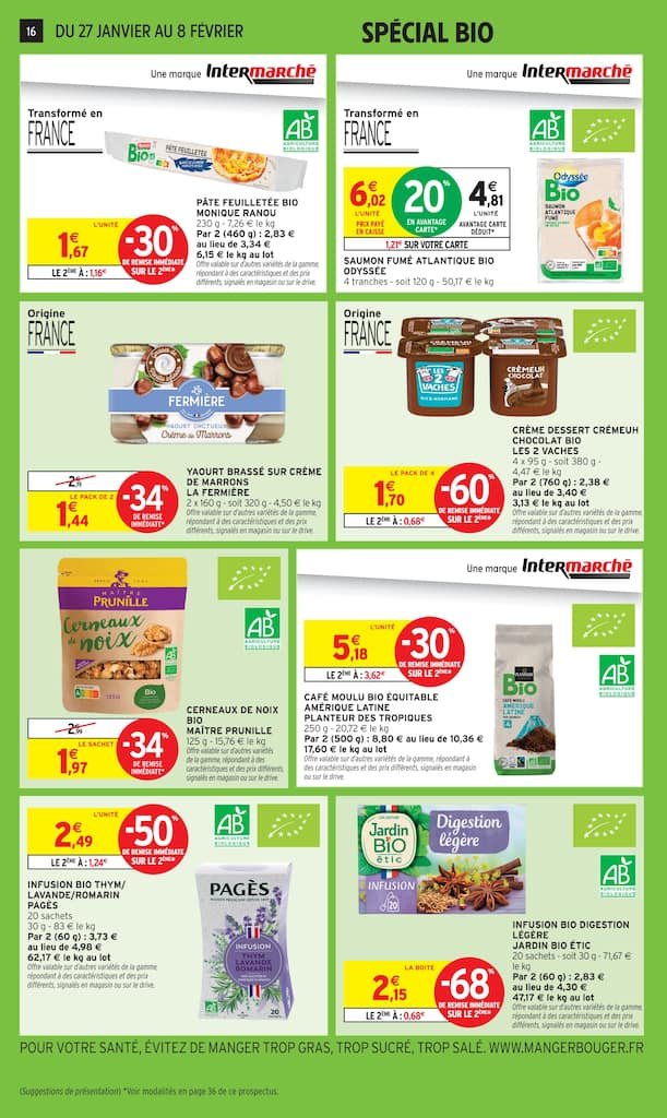 💥Intermarché : promos solidaires – jusqu’au 8 février