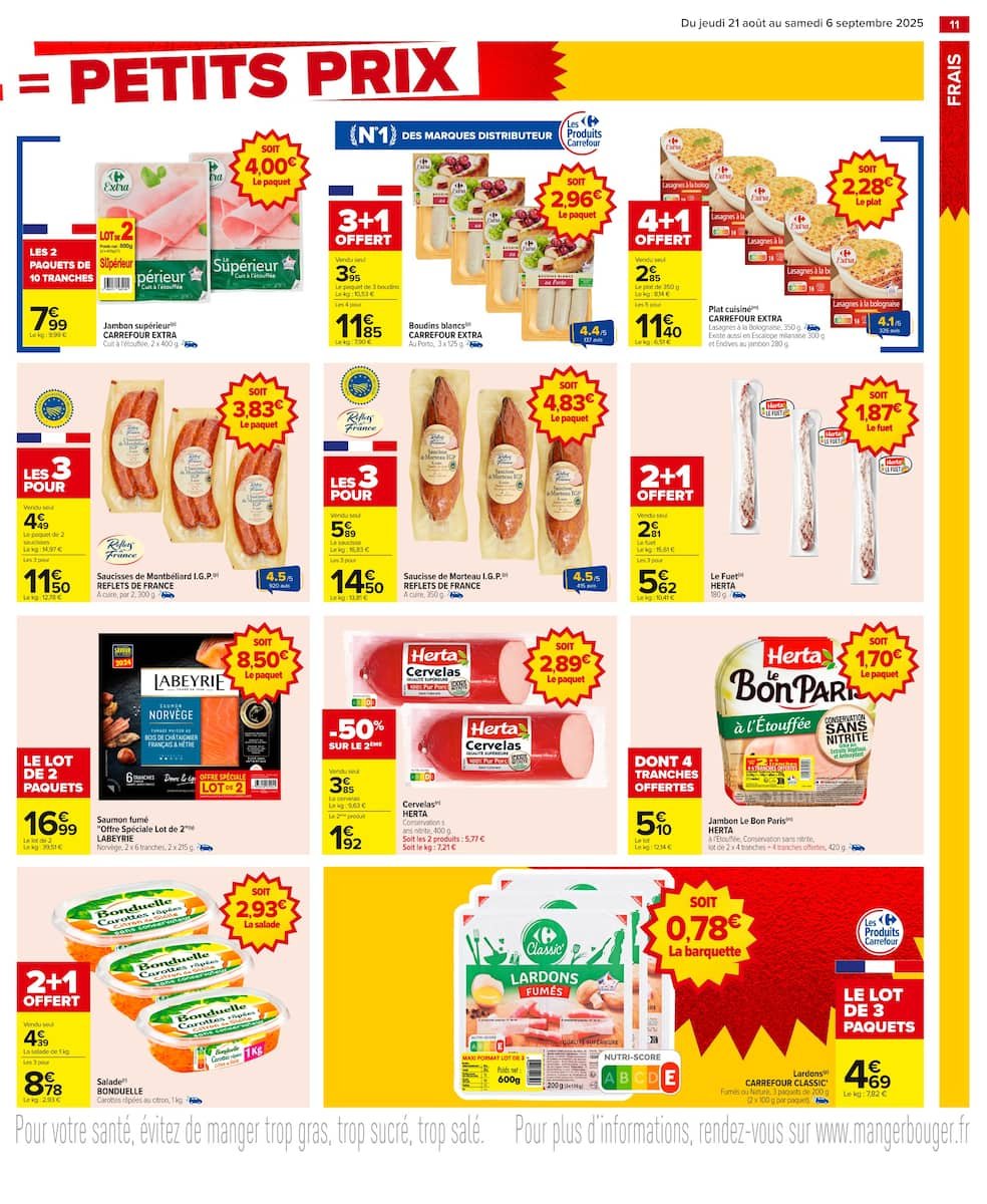 🛒 Carrefour GROS VOLUMES = PETITS PRIX | -10% immédiat!