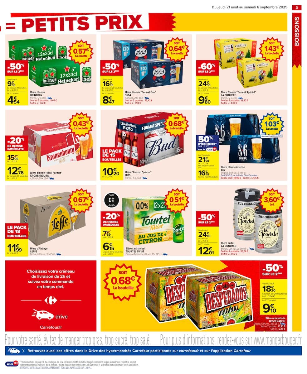 🛒 Carrefour GROS VOLUMES = PETITS PRIX | -10% immédiat!