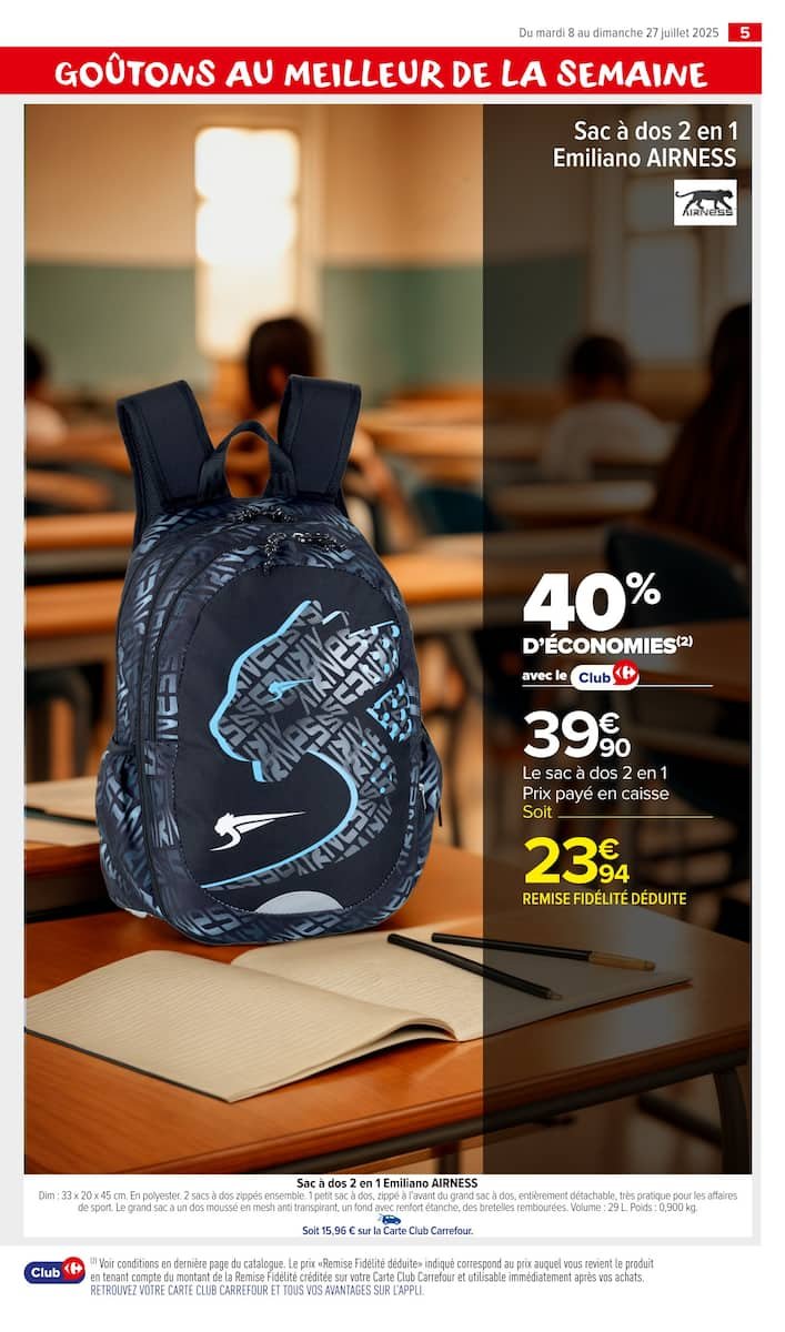 Carrefour Catalogue 📘 | Rentrée Scolaire à Prix Malins 🎓🖊️