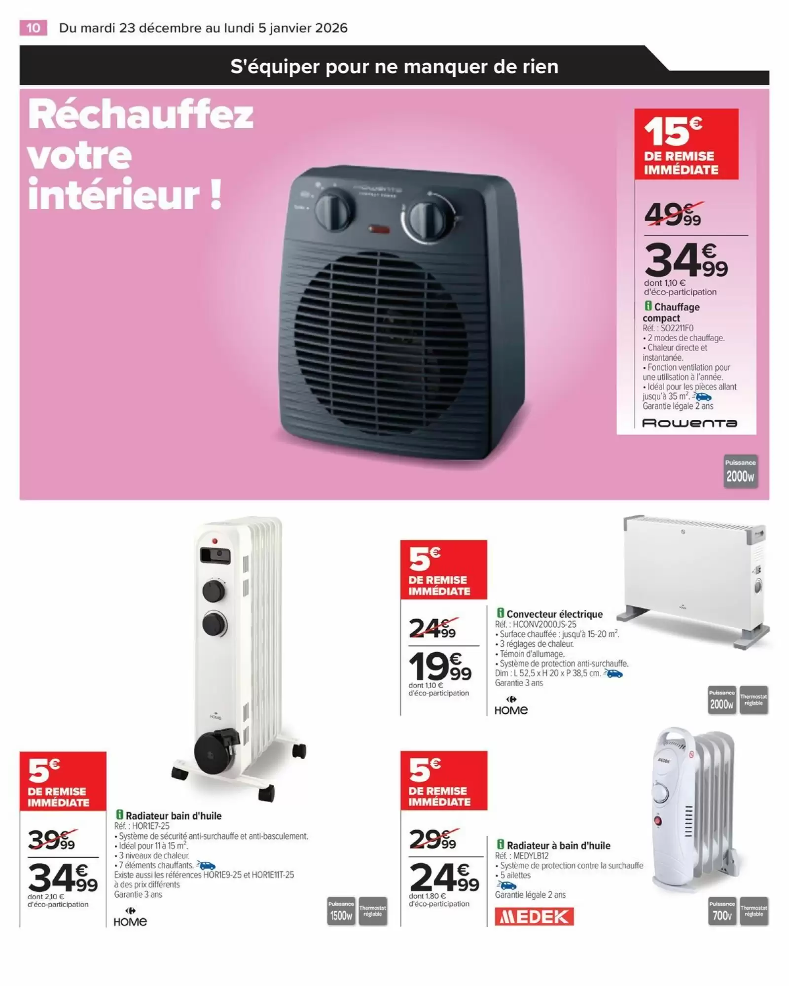 ⚙️ Carrefour : Catalogue Électroménager — Offres dernier cri!