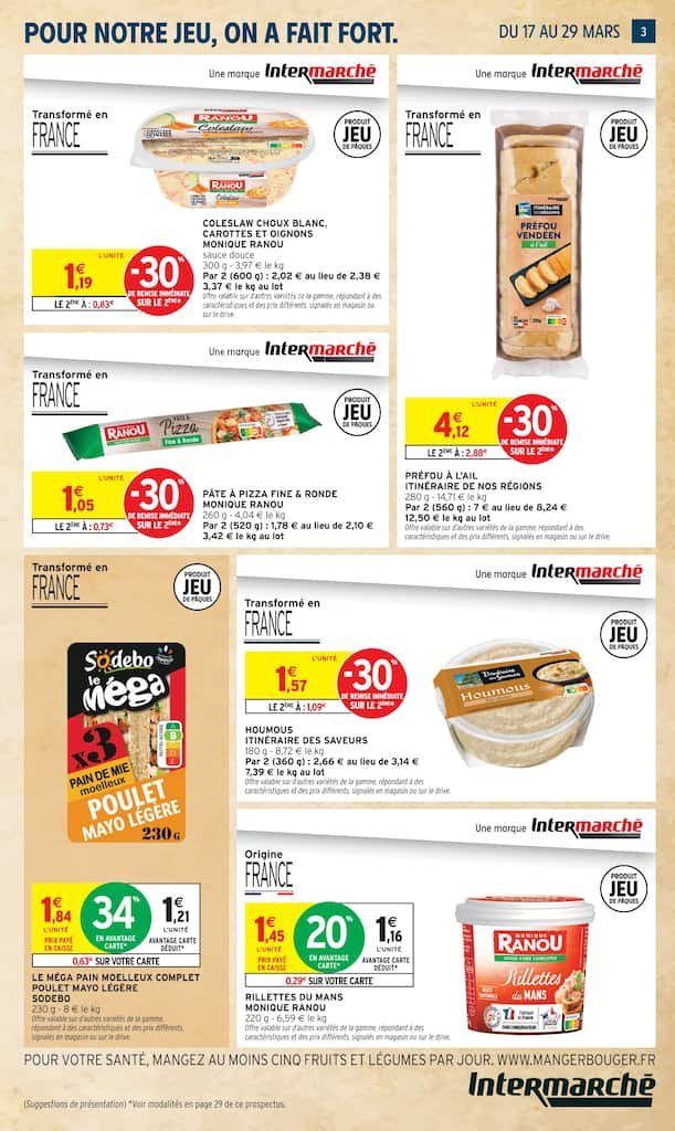 🐣 Intermarché Prospectus | Merveilleuses Pâques – Jusqu’à 80% chocolats!