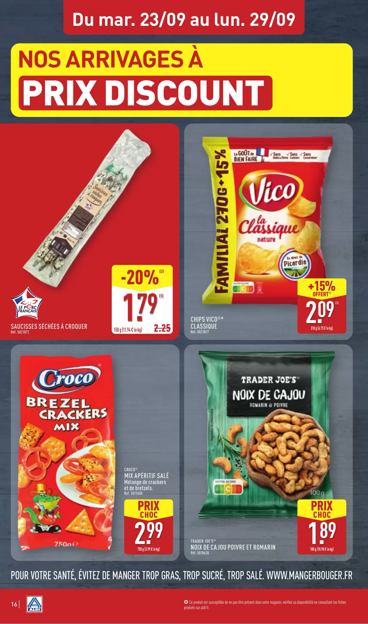 🛒 ALDI Catalogue du 24 au 28 Septembre – Offres à saisir!