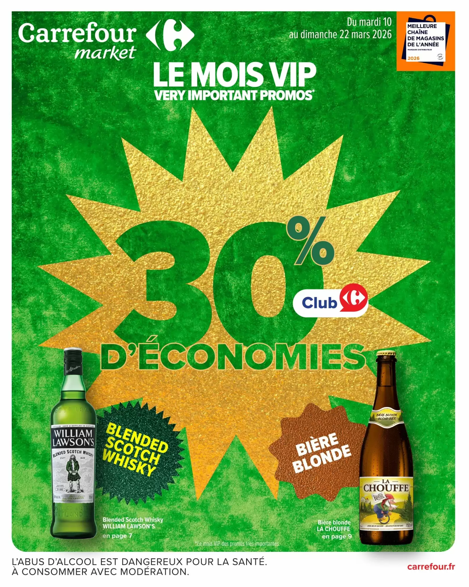 🛍️Carrefour Market Bons Plans – Mois VIP & 30% d’économies