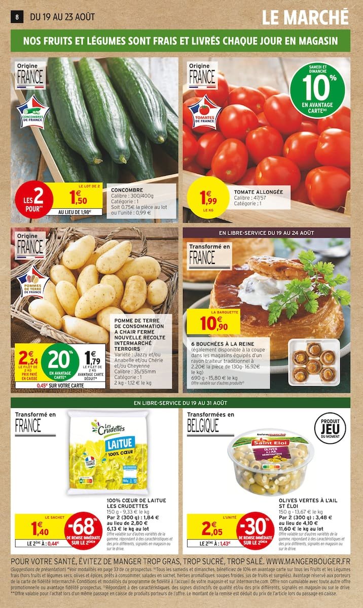 🎁 Intermarché SUPER | Jusqu’à 100€ remboursés en bons!