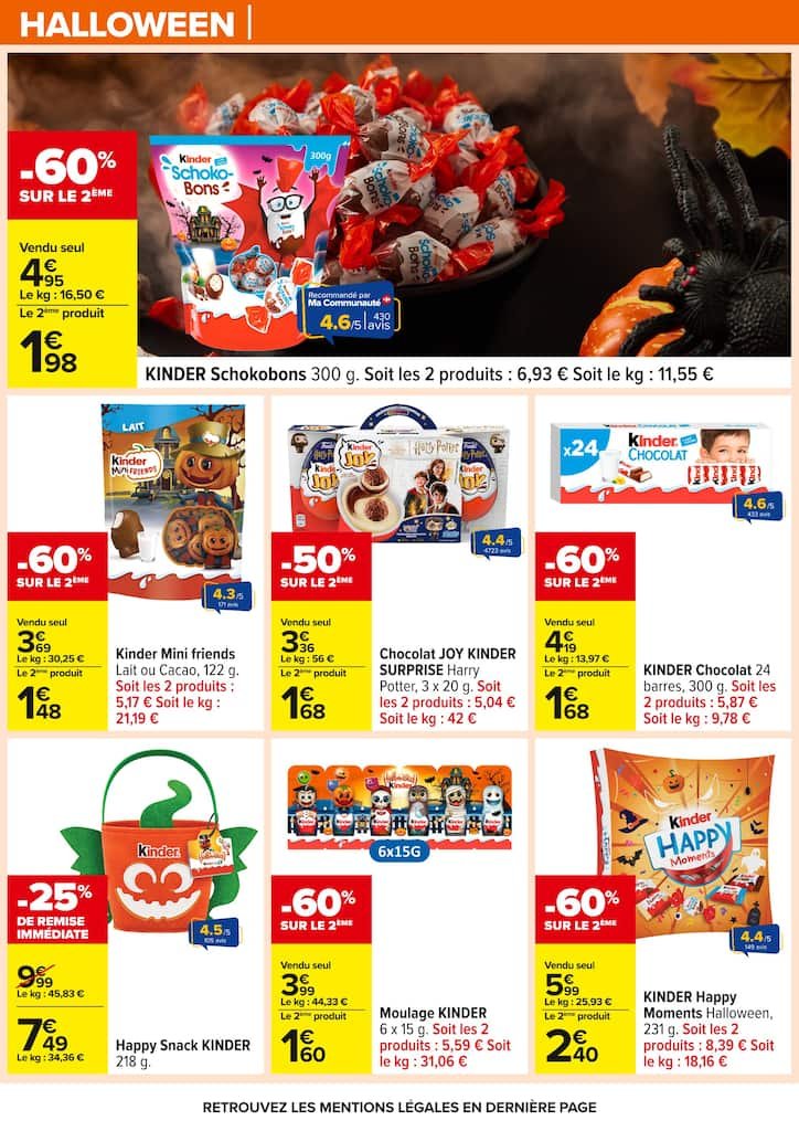 🎃 Carrefour Catalogue Halloween – Des Prix Affreusement Ridicules 👻