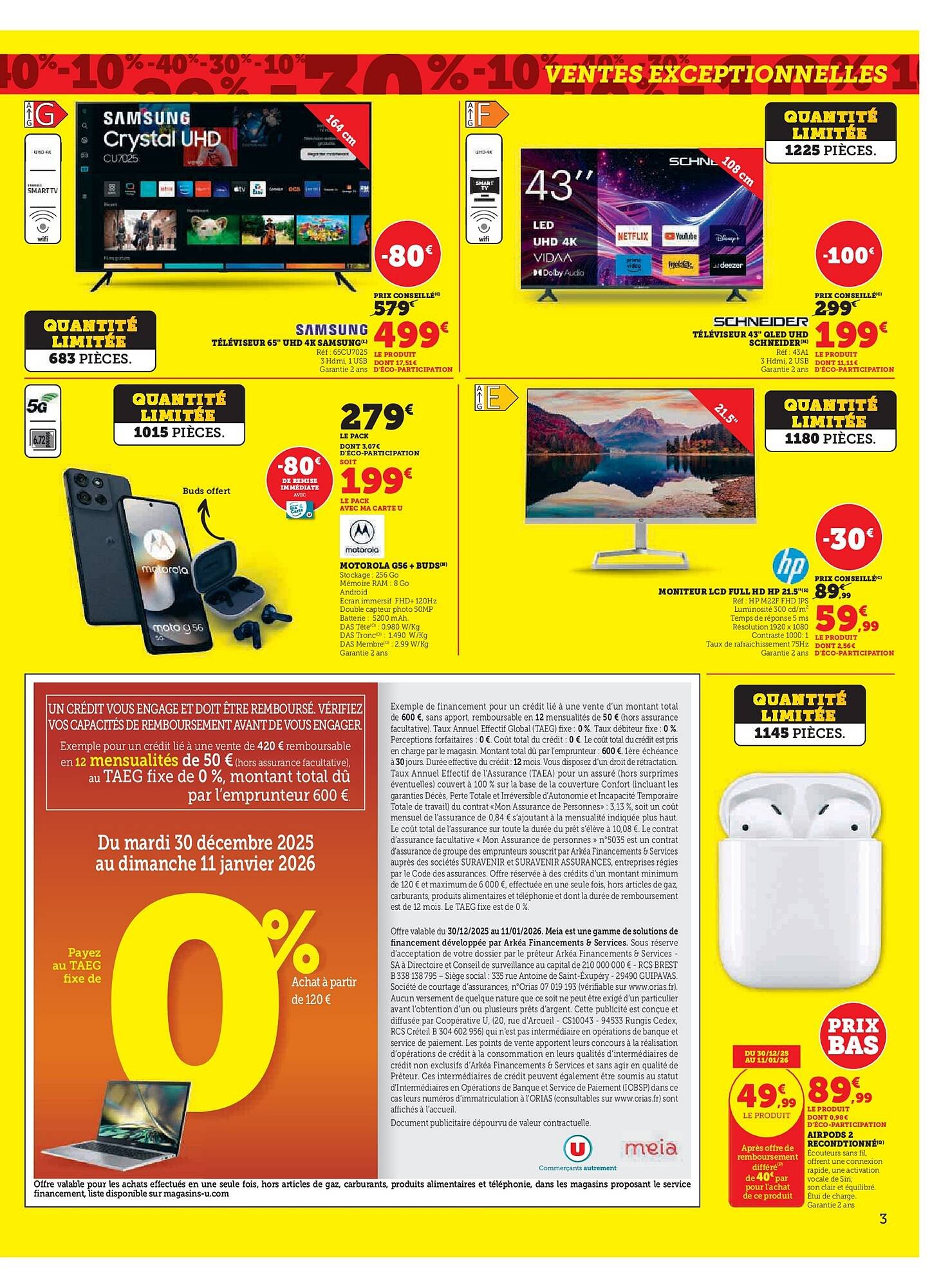 🛍️ Catalogue Super U du 30/12/2025 – Promotions & Offres Exclusives