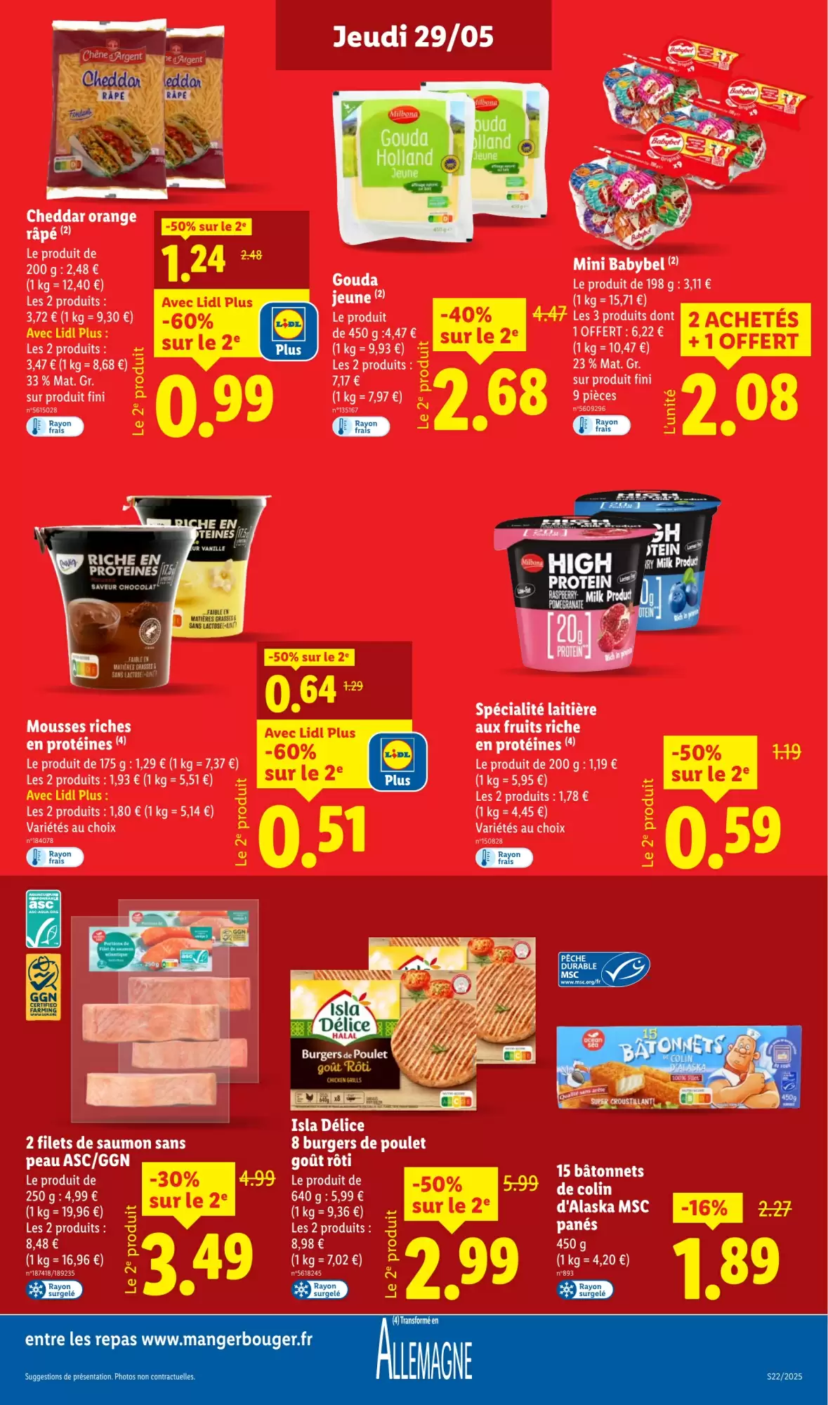 🏷️ Lidl Catalogue - Coup d'envoi sur les promos ! 🎯