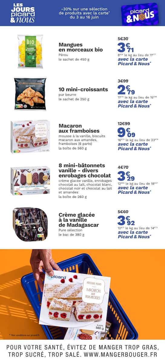 ❄️ Les Jours Picard & Nous – Vos Offres Surgelées Préférées ! 🛒