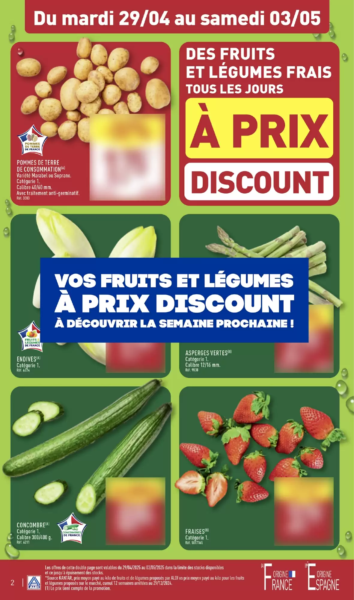 Aldi Catalogues du 29.04 au 05.05 - Grands Arrivages à Prix Discount! 🛒✨