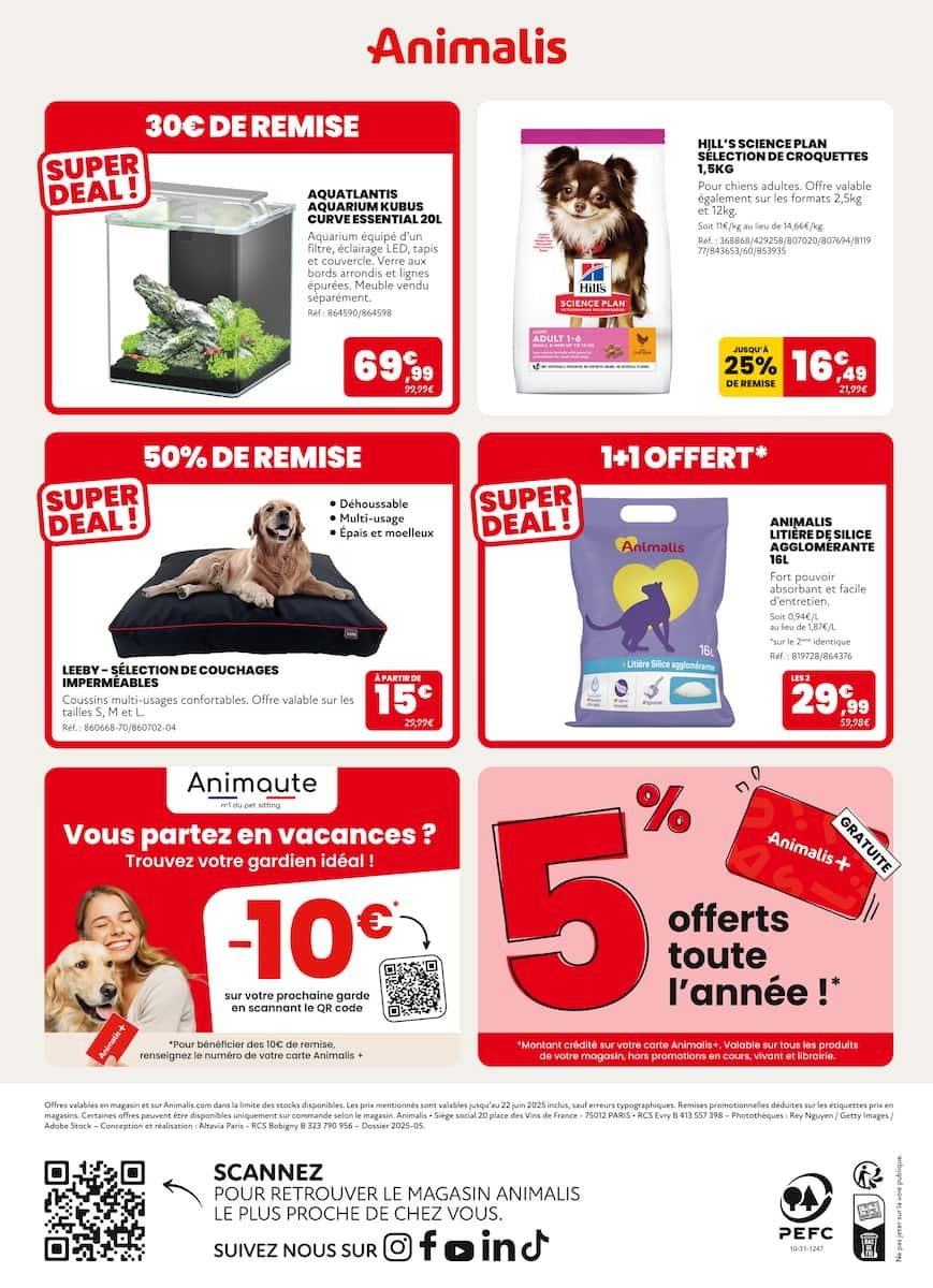🐾 Animalis Catalogue – Des Prix Imbattables pour vos Animaux ! 🛒