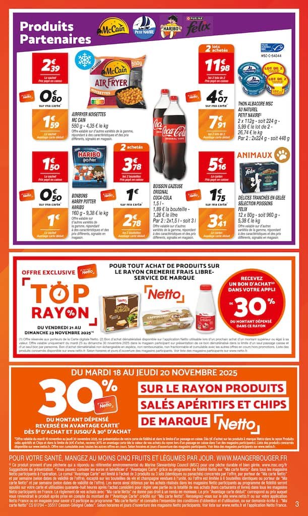 🧀Netto Prospectus | Les Immanquables 🛒 Promo Emmental & Réductions Carte