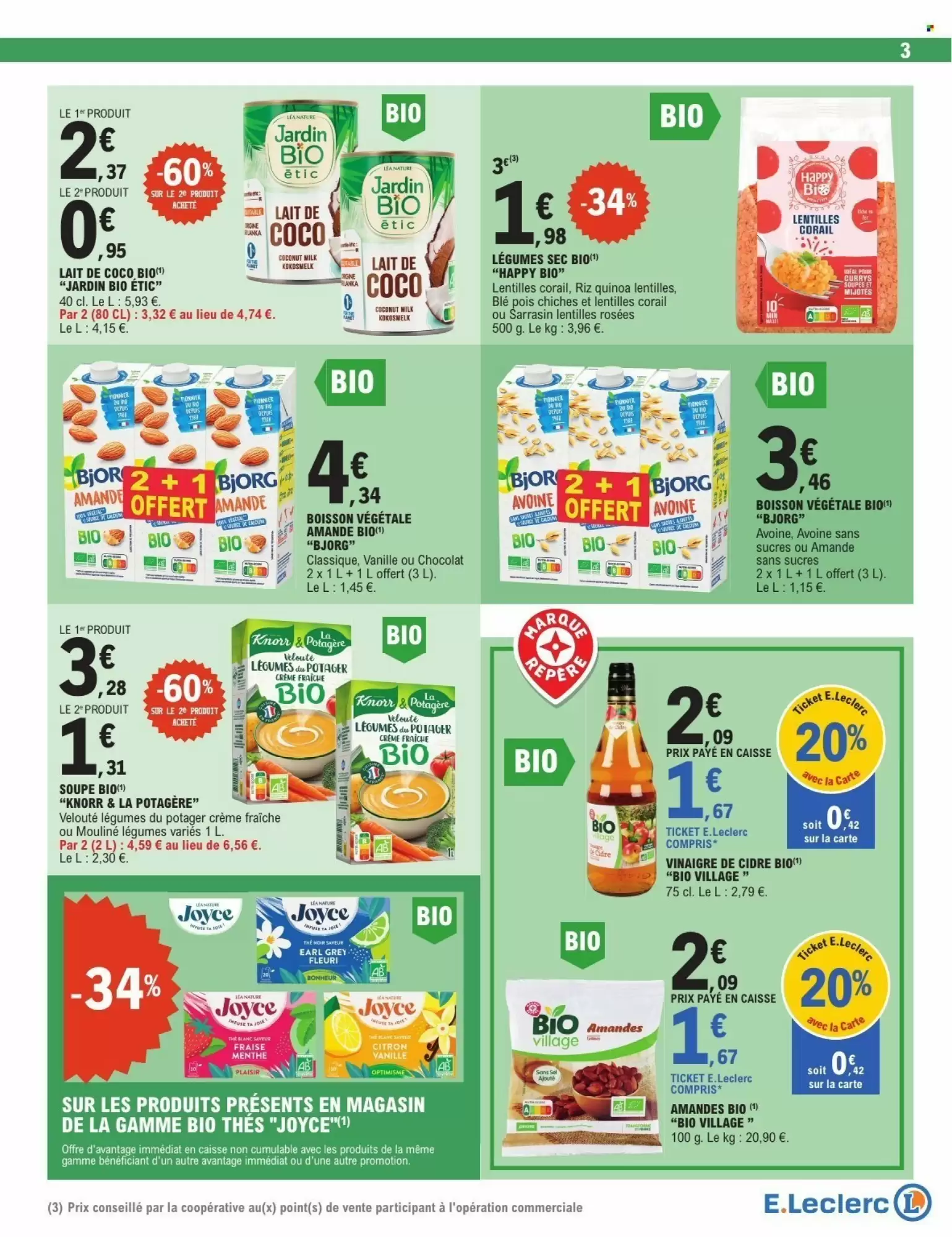 🔖E.Leclerc Catalogue | 💙 Ça réconforte, le pouvoir d’achat !