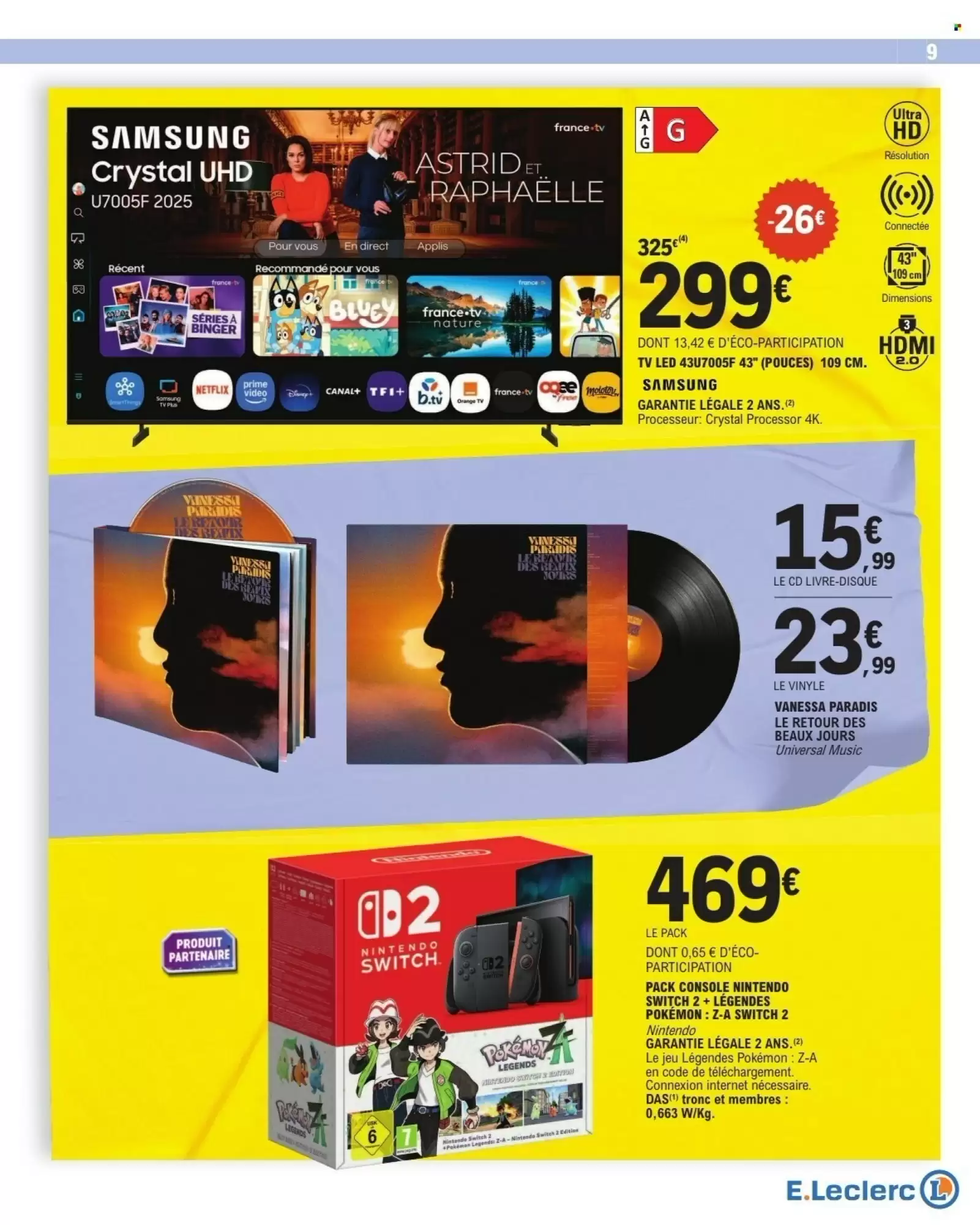 📢 E.Leclerc Prospectus | 💥 OUT les prix, 💪 les pouvoirs d’achat!