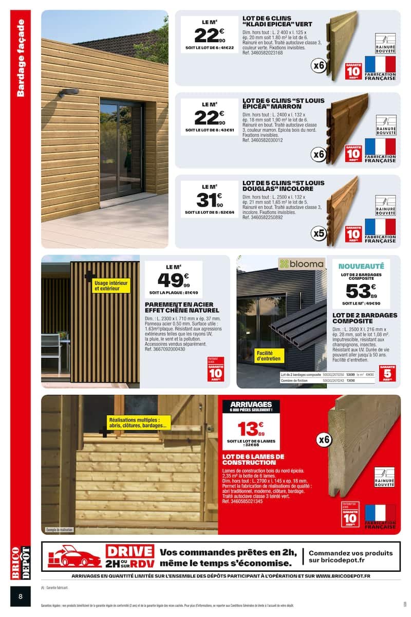Brico Dépôt Catalogues 🔧 | Spécial Chantiers d’Été à Prix Dépôt ☀️💸