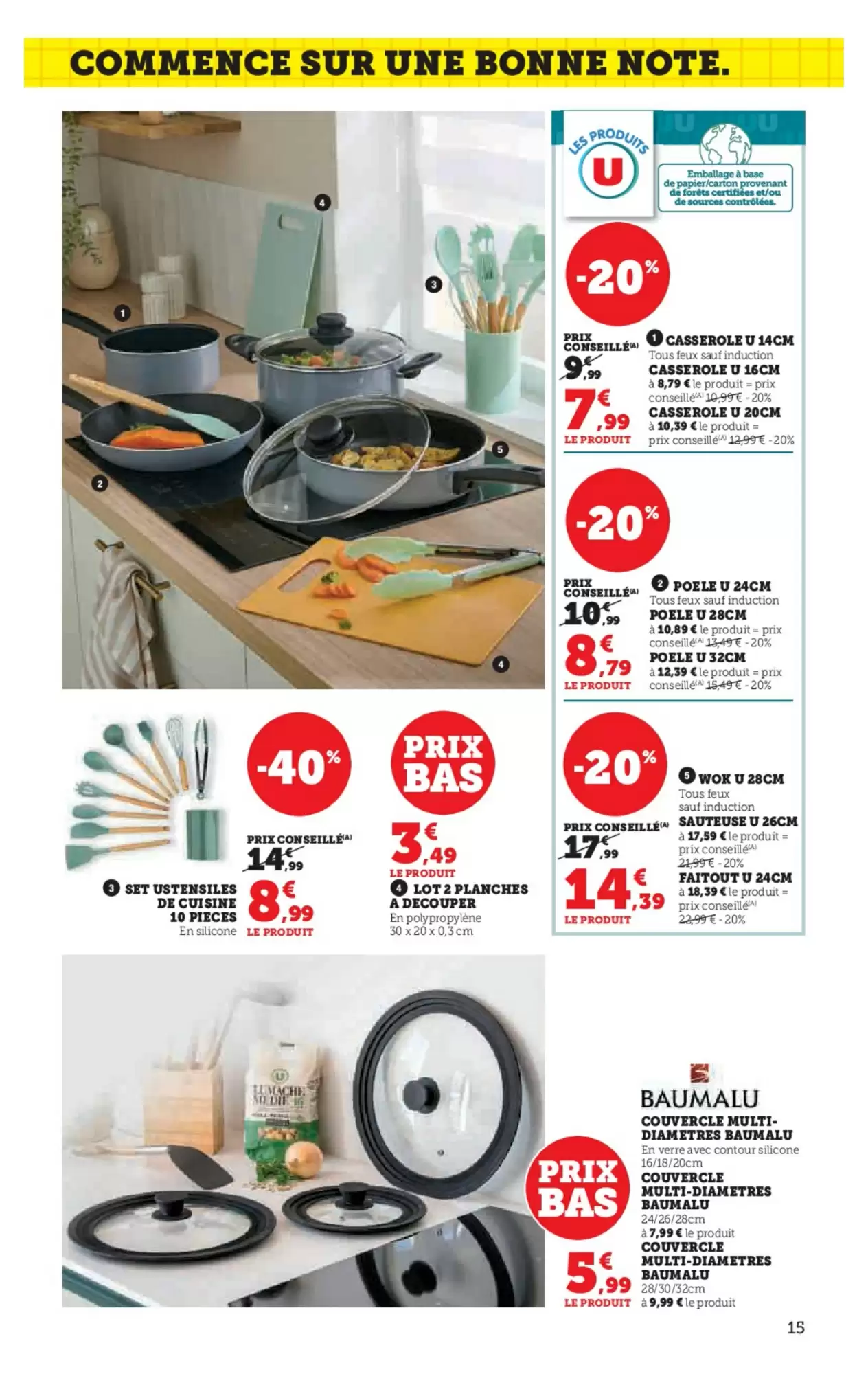 🎒 Super U La Rentrée | -20€ Immédiats avec Ma Carte!