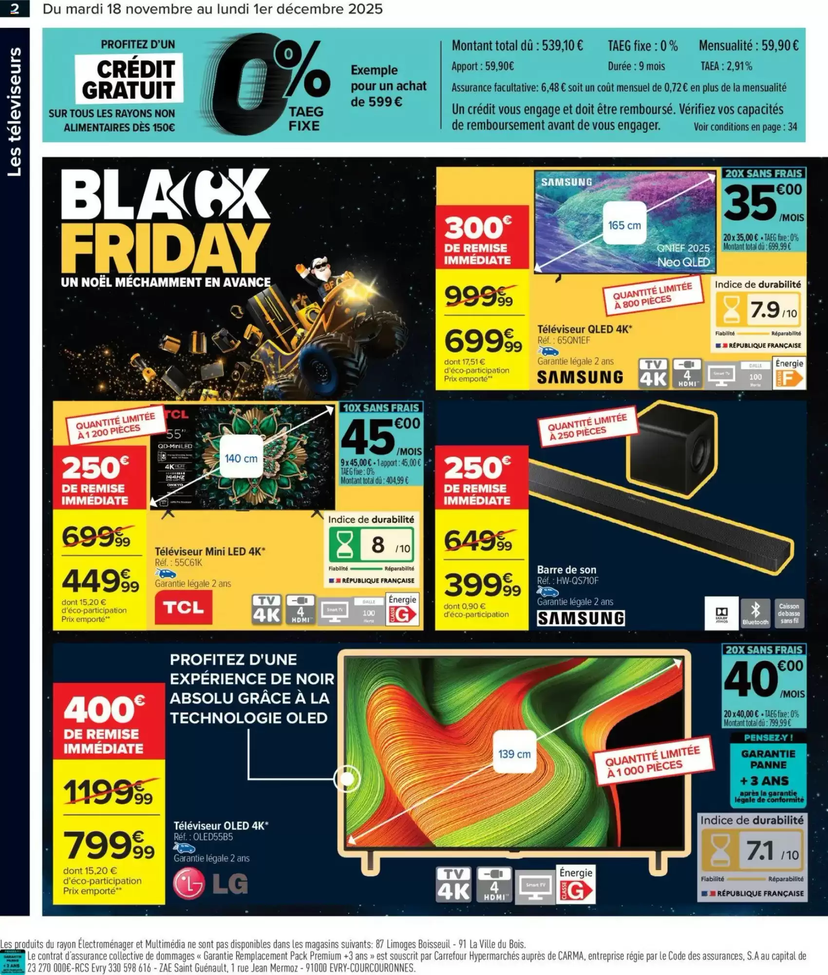 Carrefour Catalogue | Black Friday 🎁 Offres Immanquables 2025