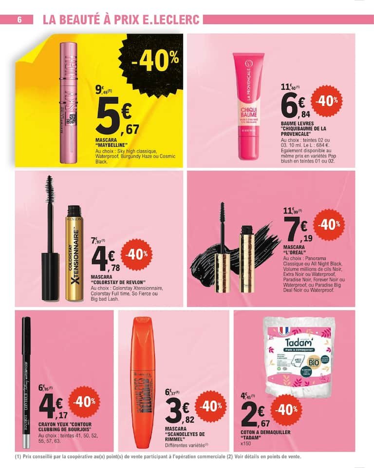 🧼Catalogue E.Leclerc : -80% sur Finish + promos jeu 2,5M€