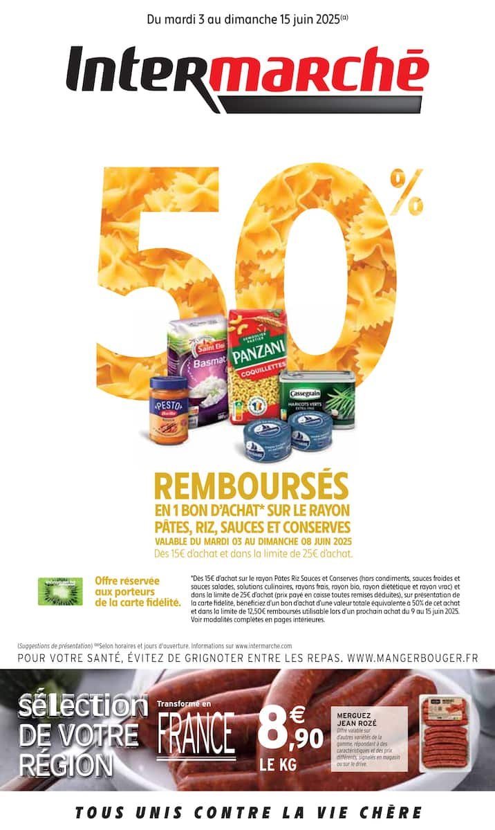 🛒 En Gros, C'est Moins Cher – Faites le Plein d'Économies chez Intermarché ! 💰