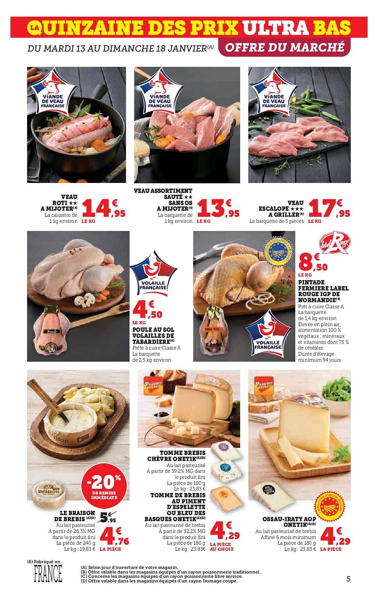 🛍️ U Express Catalogue Ultra Bas – Prix Choc