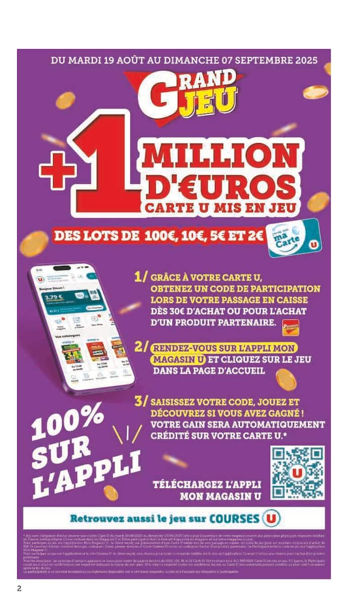 🛒 U Express Prospectus | Quinzaine des Prix – Jusqu’à -60%