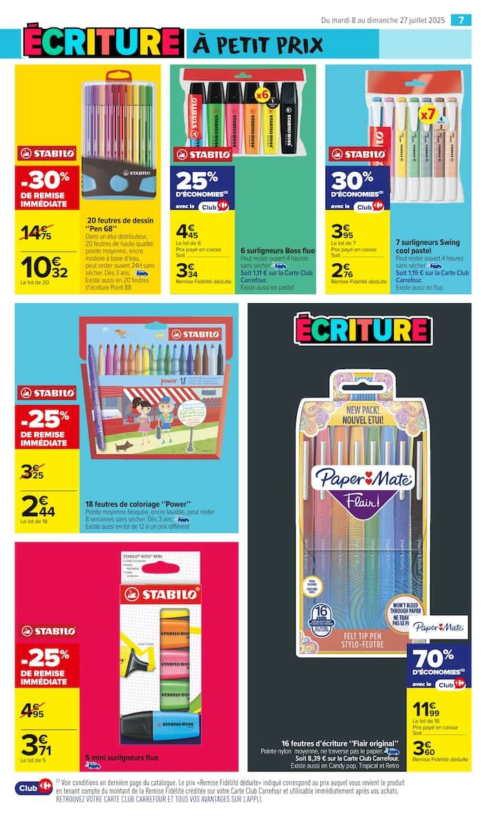 Carrefour Catalogue 📘 | Rentrée Scolaire à Prix Malins 🎓🖊️
