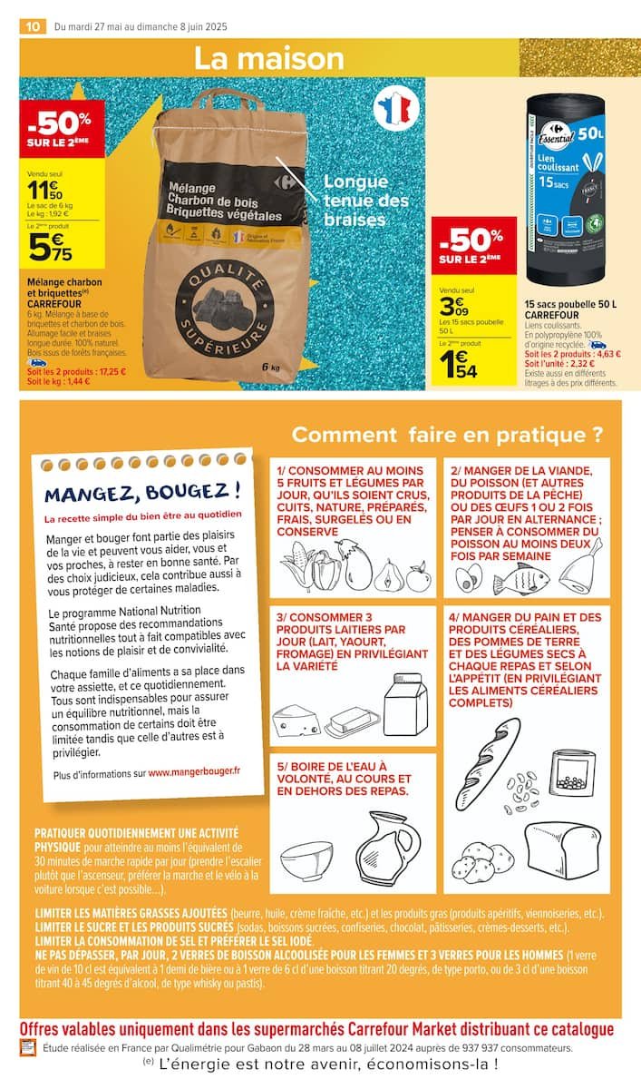 🛍️ Catalogue Carrefour Market - Le Mois À Vos Marques, Partez! 🎯