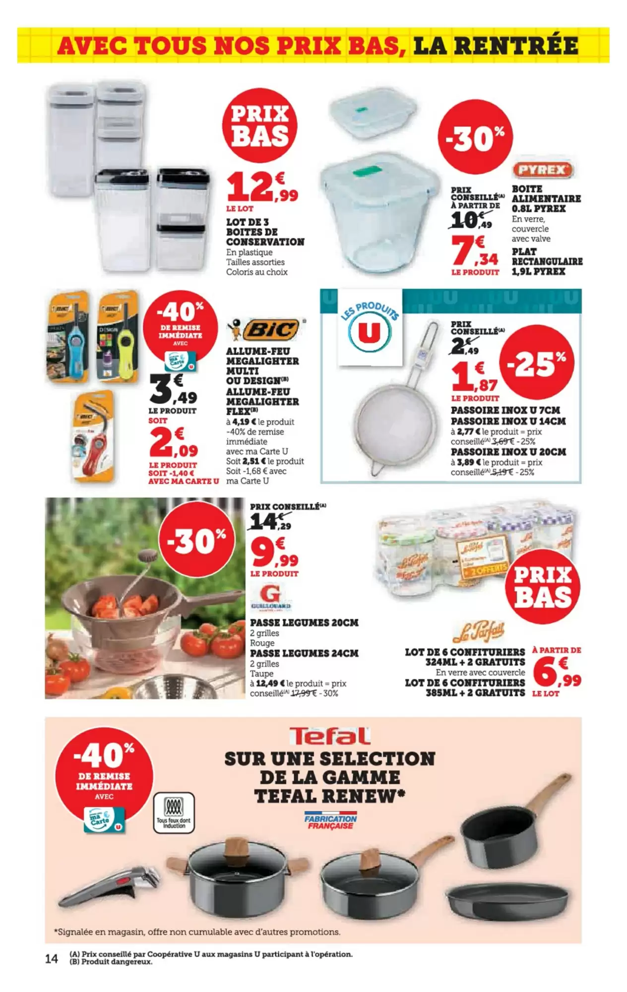 🎒 Super U La Rentrée | -20€ Immédiats avec Ma Carte!