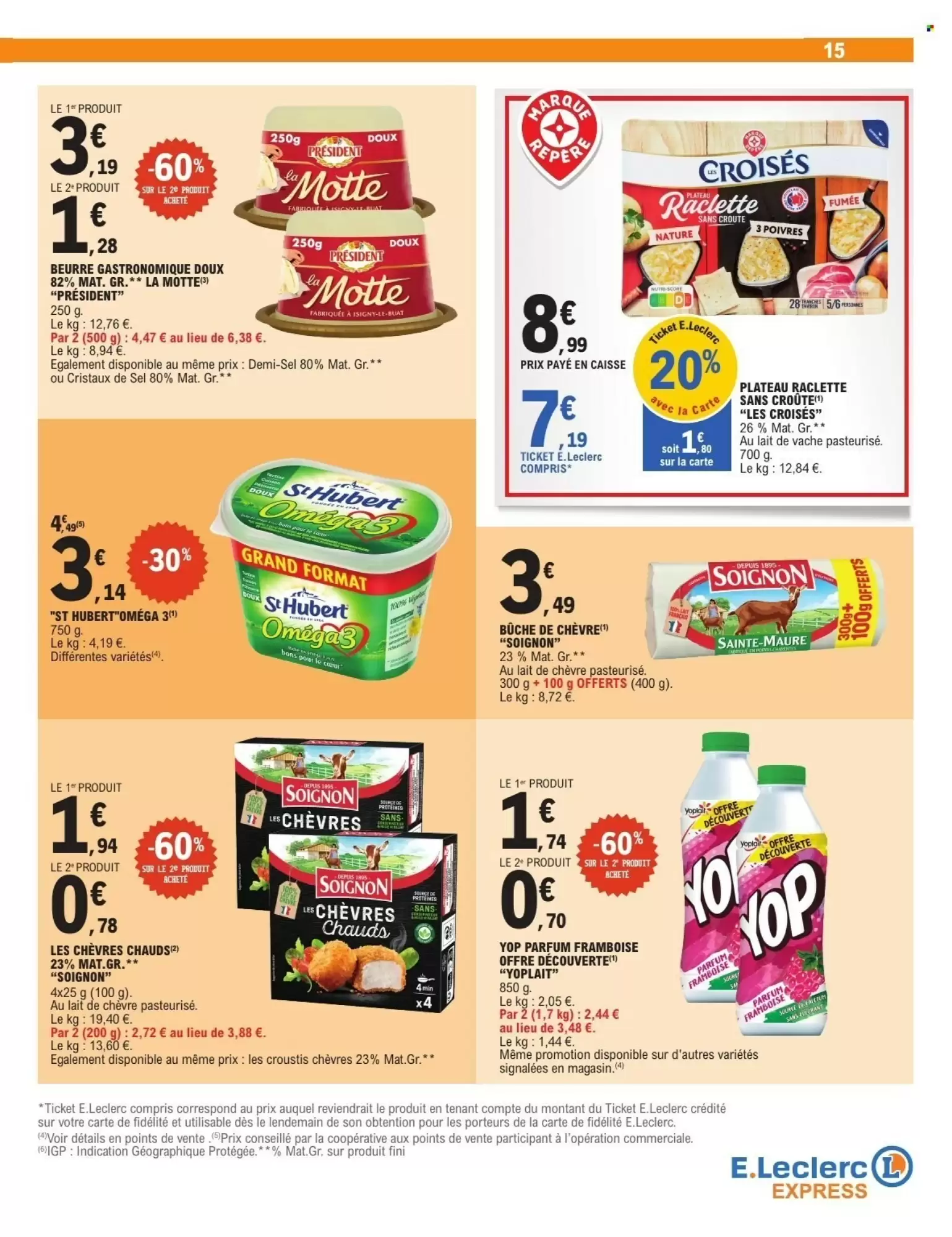 🥗 E.Leclerc Express: Prospectus — Tout pour se régaler à prix E.Leclerc
